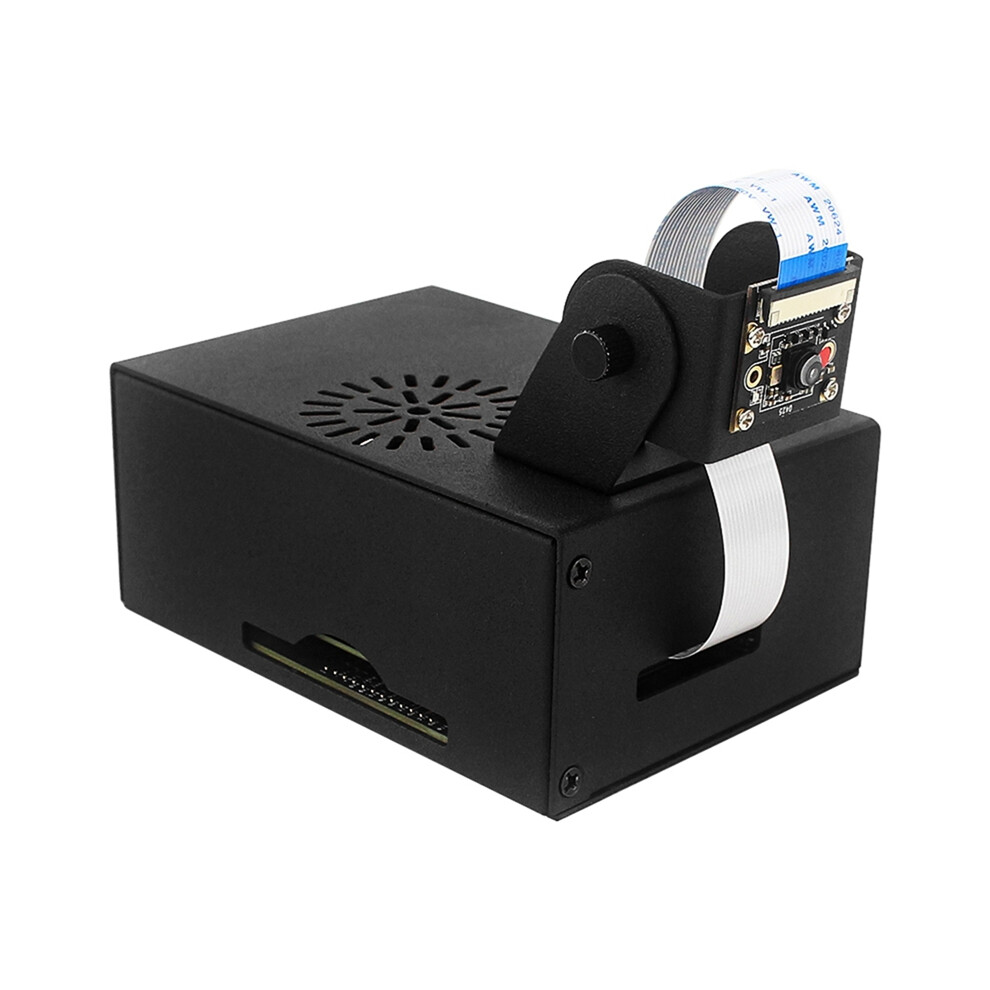 For Nano 2Gb Metal Case Mini Pc Chassis With Camera Holder Holes 77 Black 4852496763350