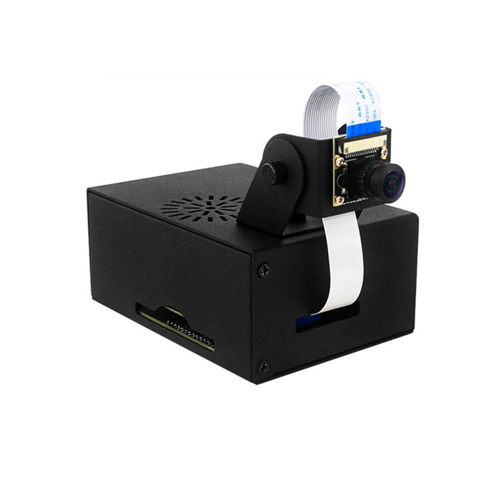 For Nano 2Gb Metal Case Mini Pc Chassis With Camera Holder Holes 160 Black 4852496763367