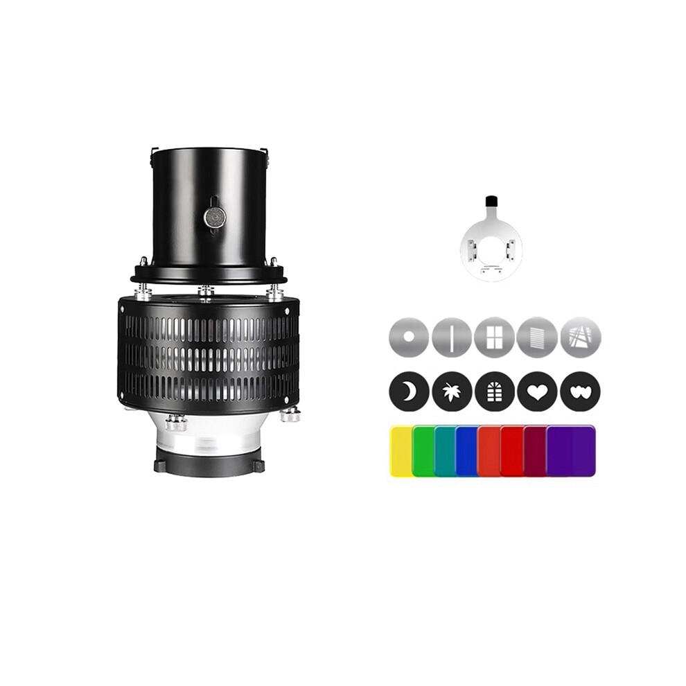 Bowens Mount Photograph Flash Snoot Conical Lens Focalize Snoots Photo Optical Condensert Spotlight 4852496763589