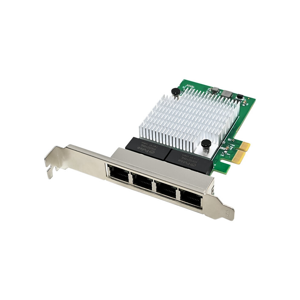 Gigabit Network Card Nic Ethernet Lan Pcie X1 Adapter 1000Mbps High-Speed For Win7/8/10 4852496764067