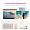10 Inch Bluetooth Keyboard Rechargeable Ultra-Slim Wireless Mouse Set for Android Tablet A 3