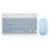 10 Inch Bluetooth Keyboard Rechargeable Ultra-Slim Wireless Mouse Set for Android Tablet E 1