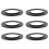 6pcs 52mm-77mm 52-77 Metal Step Up Filter Ring Adapter for Camera 2