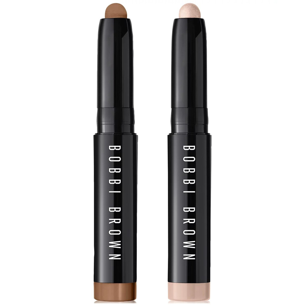 Bobbi Brown Mini Long-Wear Cream Shadow Stick Set  Golden Bronze And Moonstone