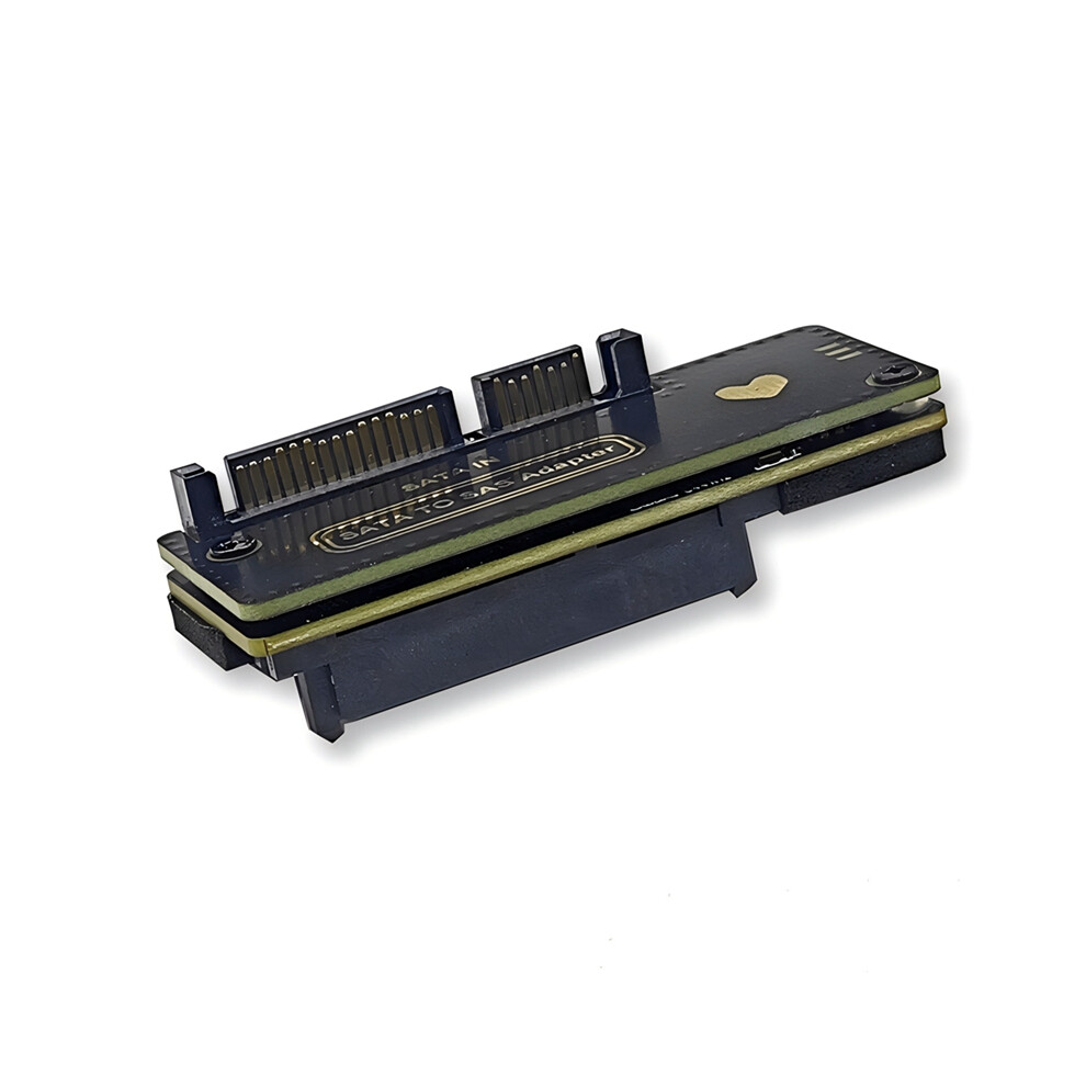 Photos - Cable (video, audio, USB) SATA to SAS Expansion Card Adapter 6Gbps 22Pin Male 29Pin Female for 2.5inch 3.5inch(7&15)