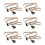 6X ATX PC Computer Motherboard Power Cord 2 Switch on with LED Light on/Off/Reset 2