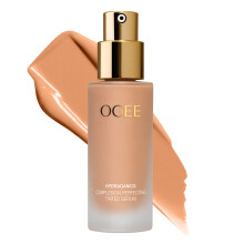 Ogee Complexion Perfecting Tinted Moisturizer per il viso (Gingko 5.00N - Sottotono neutro abbronzatura media) - Siero colorato leggero con vitam