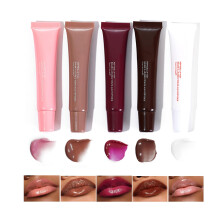 5 Colors Mirror Moisturizing Lip Glaze Lip Plumping Hydrating Lip Gloss Long-Lasting Moisturizing Non-Sticky Lip Oil Quick Lip Moisturizing Long