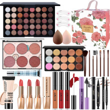Makeup Set for Women Makeup Kit for Beginners Teen Girls Makeup Gift Set for Teens Makeup Kit for Girls Eyeshadow Palette Lip Gloss Face & Eye M