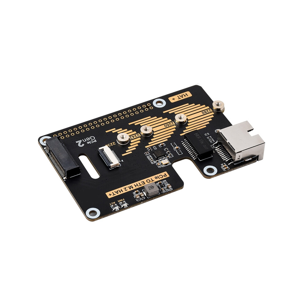 Pcie To Eth And M.2 Adapter For 5, Compatible With 2280/2260/2242/2230 Size Nvme Ssd High-Speed Read 4853284767017