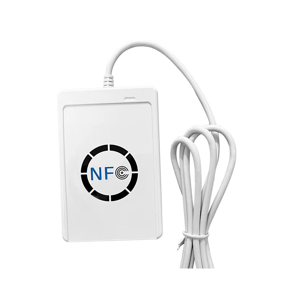 Acr122u Rfid Ic Smart Card Reader Duplicator Contactless Writer Copier Writable Clone 13.56Mhz Id White 4853284765297