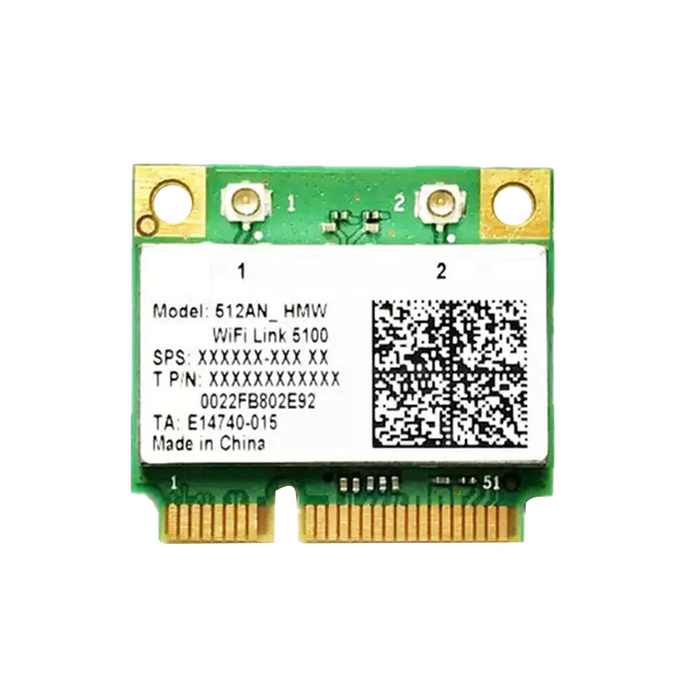5100Agn Wifi Card 2.4G&5G Dual-Band 300Mbps Minipcie Wireless Network For Hasee Laptops 4853284764146