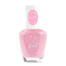 Lakier do paznokci L.A. Girl Color Pop z pudrem diamentowym Cupcake Pink GNL888G