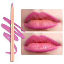 Crayon lipliner impermable OULAC - Maquillage de lvres rtractable lisse et crmeux pour application de prcision Vegan et cruaut LL09 lilas Love Pink
