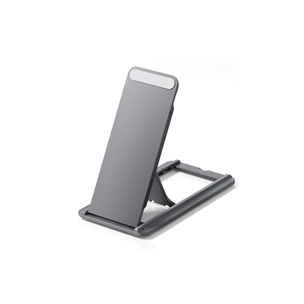 Universal Tablet Stand Foldable Storage Sticky Bracket For Desktop E-Reader Holder Dark/Grey 4853284763712
