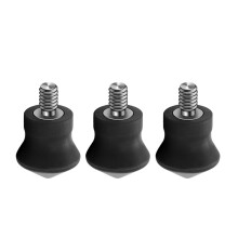 3Pcs Universal Tripod Foot Spikes Set 1/4 Inch Thread Stainless Steel Monopod Legs Feet Replacement Parts