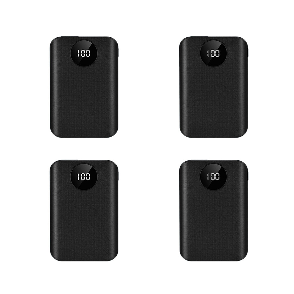 4X Power Bank Box 3X18650 Battery Pack DIY Smart Charge Fast Charger LED Light for Cell Phone Tablet