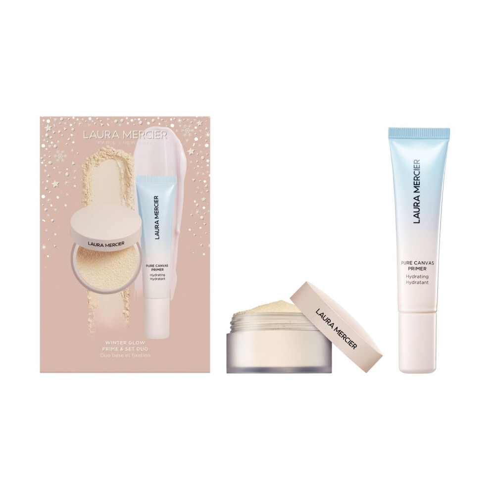 Laura Mercier Winter Glow Prime & Set Duo