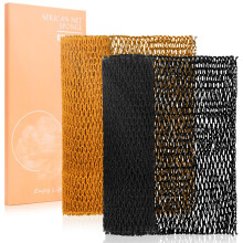 MTDLYICE African Net Sponge 2 Pack Back Scrubber for Shower XL 80CM Exfoliating Washcloth African Net Sponge Authentic Body Scrubber hmlaszt frdo