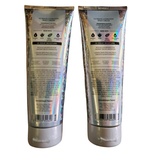 Bath & Body Works Bath & Body Works Platinum Ultimate Hydration K   rpercreme, 237 ml, 2er-Pack 1