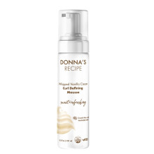 Donnas recept av Tabitha Brown Curl Defining Mousse Vispad vaniljkrm