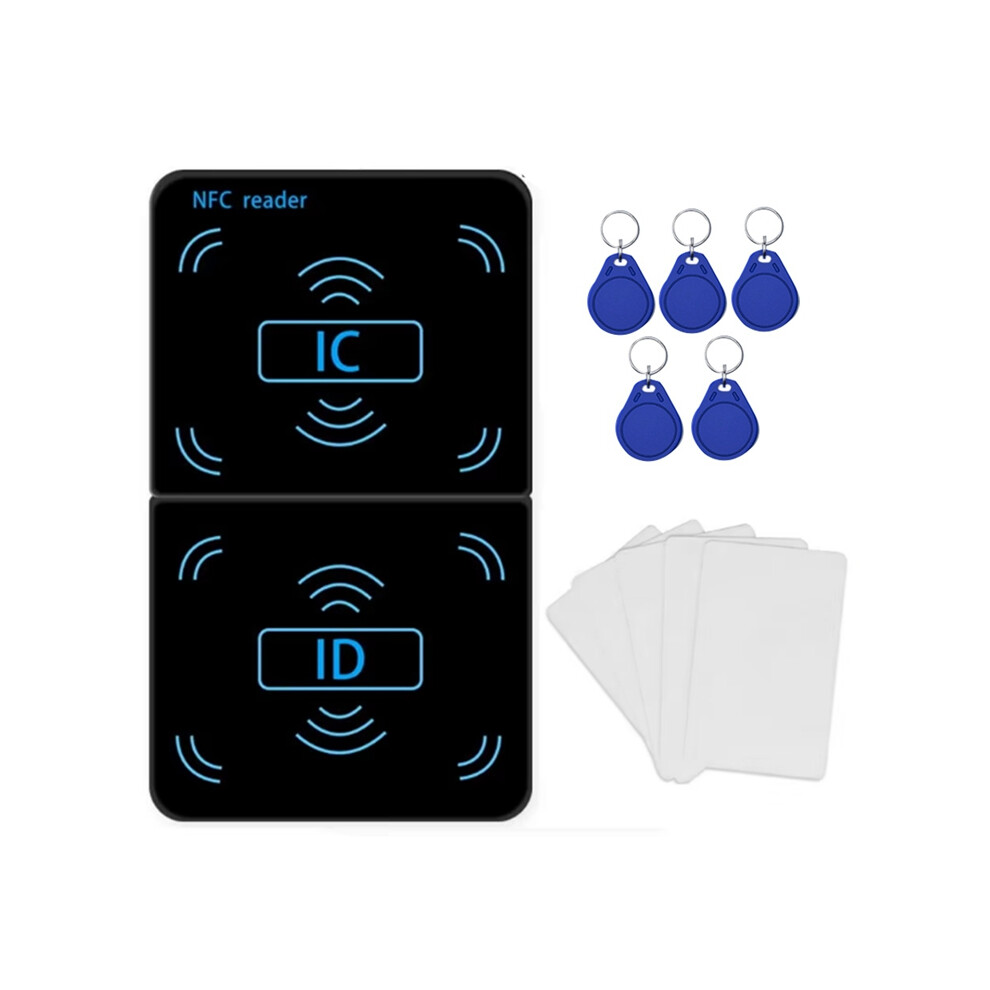 Nfc Reader Writer Copier Duplicator 125Khz 13.56Mhz Usb Uid T5577 Em4305 Rfid Keyfob Smart Card Tag Encrypted Programmer 4853284771083