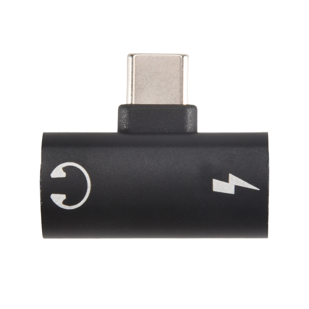 Tlily Usb Type C To 3.5Mm Jack Aux Audio Headphone Adapter Converter Digital Decoder Fast Charger Pd30w