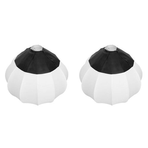 2pcs 65cm Lantern Softbox Light Modulator for Bowens Interface Ideal Live Broadcasting & Video Recording 1