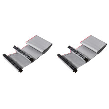 2X 40 Pin Replace Data Cable Female to IDE Dual Row Extension 30cm for Server Hard Disk