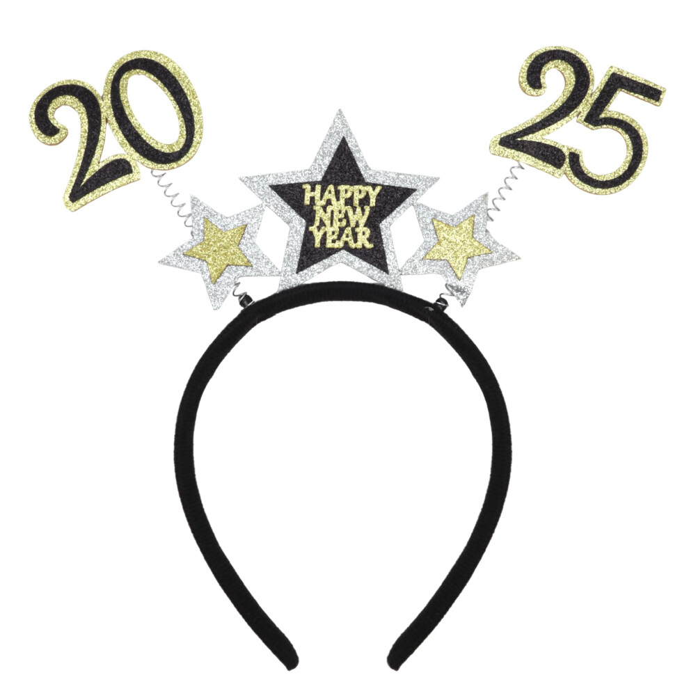 Accessoire de tenue de bandeau du Nouvel An Needzo 2025 Fournitures et cadeaux de f   te NYE 2025 Taille unique