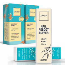 Professionele Nagelbuffer | Made in USA | Ultimate Shine Nagelbuffer met 3 Buffermethoden, Glad & Glanzend