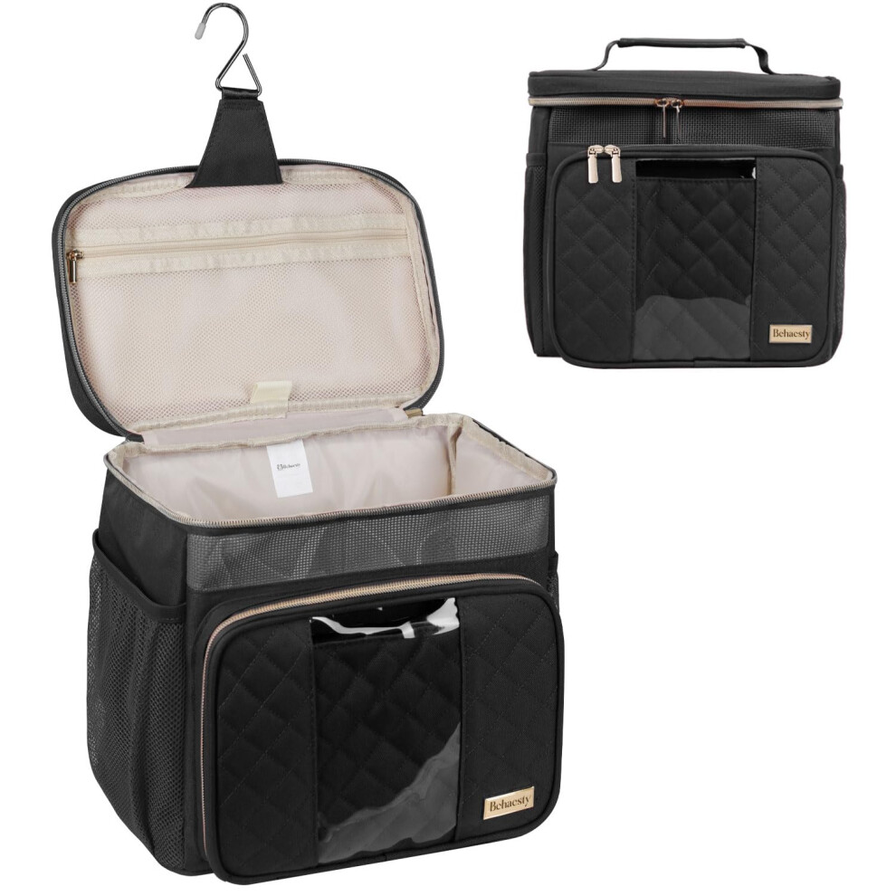 Behaesty Travel Toiletry Bag for Women  Water Resistant Portable Hanging Toiletry Bags for Traveling  College Dorm  Bathroom  Gym  Shower Caddy  Organ-image-OPC-PGDQQNH-NEW