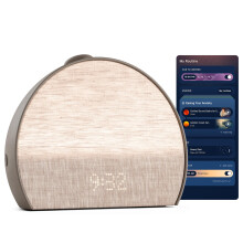 Hatch Restore 3 Sunrise Alarm Clock Sound Machine Smart Light (Cocoa) - White Noise Screen-Free Sleep Routine