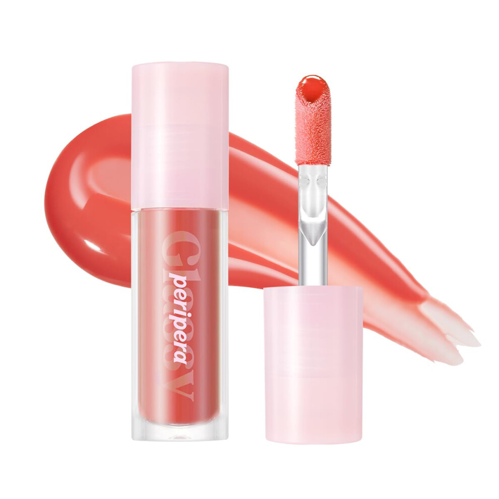 Peripera Ink Glasting Lip Gloss | Non-Sticky High-Shine 4XL Wand For Easy Application Comfortable Fuller-Looking Lips Moisturizing Long-Lasting