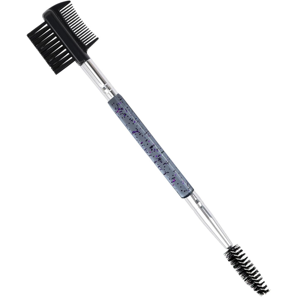 Muiigood 3 Head Eyebrow Eyelash Shaper Eyelash Comb Double Head Brush Makeup Grooming Tool Cosmetic With 3 Different Spoolie Brushes For Separating Lashes Eli