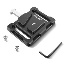 Mini V Mount Battery Plate with Quick Release, 1/4inch Thread - for Batteries, &