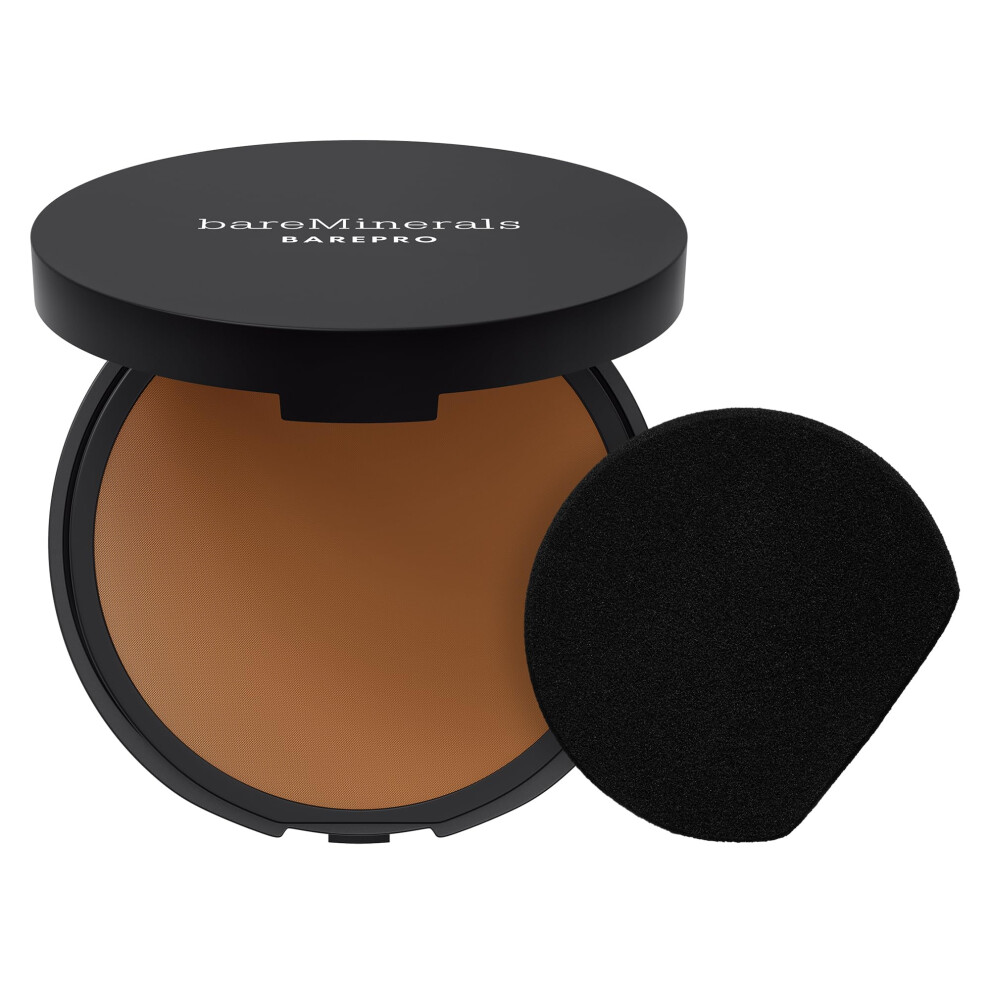 bareMinerals Barepro 24HR Skin-Perfecting Powder Foundation  Matte Pressed Powder Foundation Full Coverage with Plant-Based Squalene  Oil Control  Veg