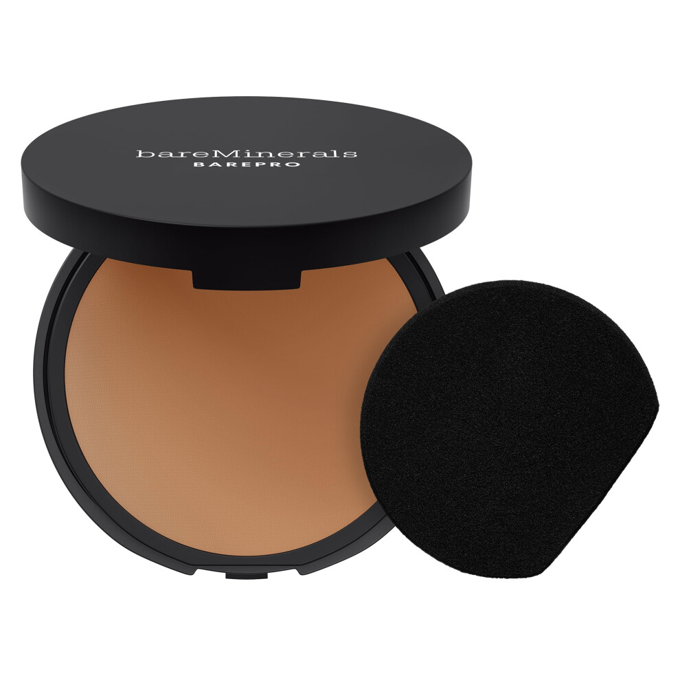 bareMinerals Barepro 24HR Skin-Perfecting Powder Foundation  Matte Pressed Powder Foundation Full Coverage with Plant-Based Squalene  Oil Control  Veg