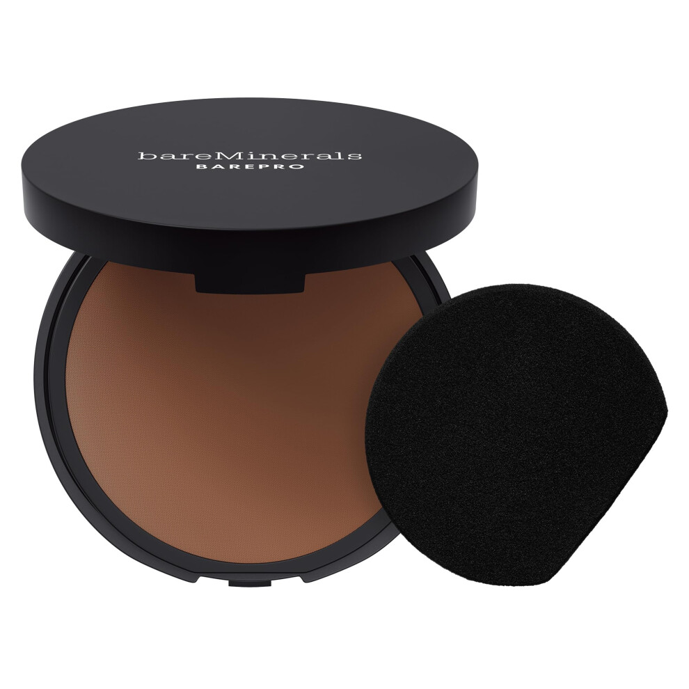 bareMinerals Barepro 24HR Skin-Perfecting Powder Foundation  Matte Pressed Powder Foundation Full Coverage with Plant-Based Squalene  Oil Control  Veg