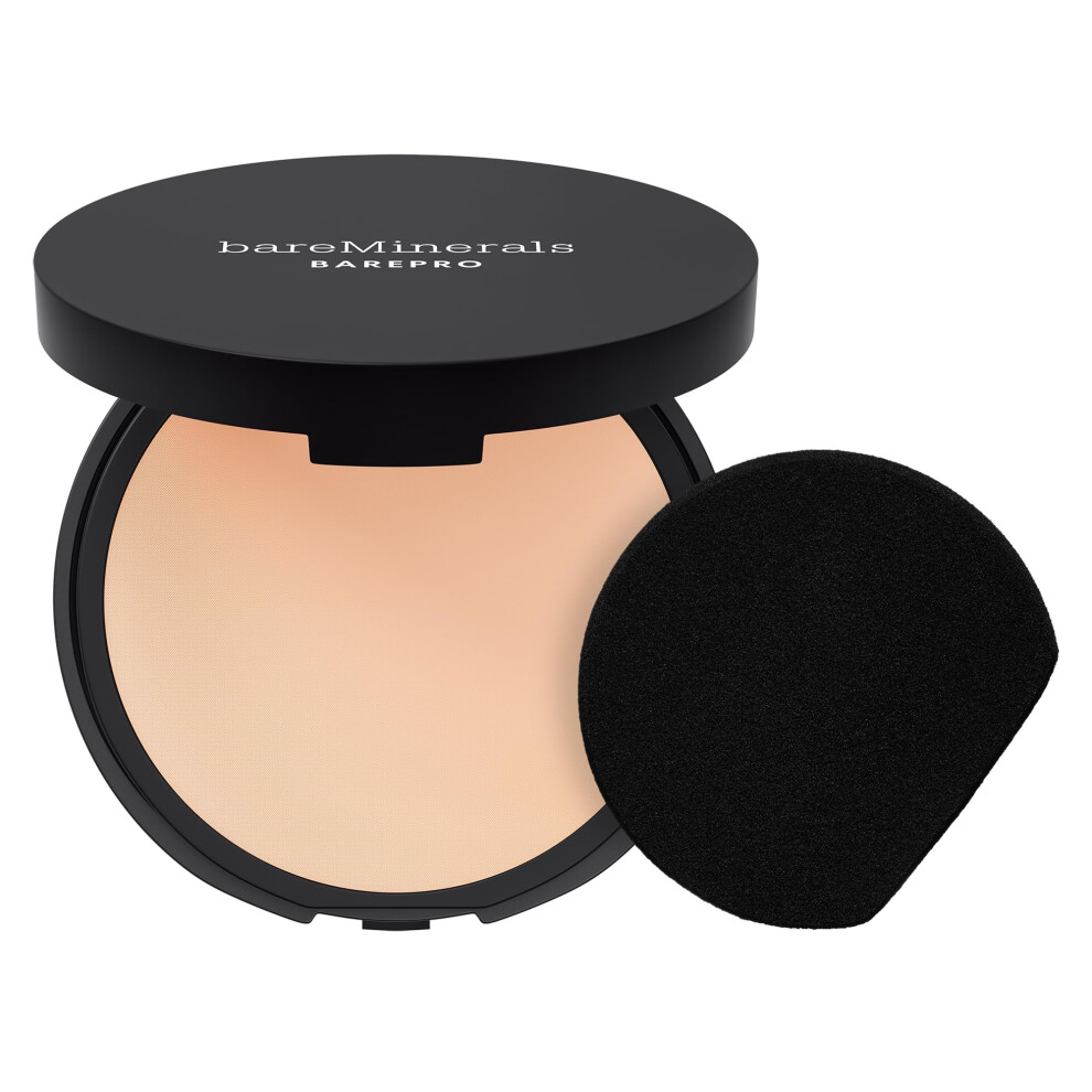 Bareminerals Barepro 24Hr Skin-Perfecting Powder Foundation Matte Pressed Powder Foundation Full Coverage With Plant-Based Squalene Oil Control Veg