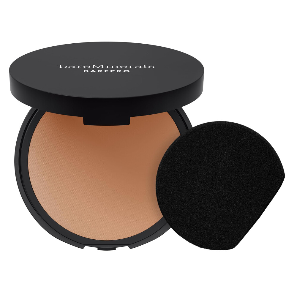 bareMinerals Barepro 24HR Skin-Perfecting Powder Foundation  Matte Pressed Powder Foundation Full Coverage with Plant-Based Squalene  Oil Control  Veg