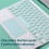 10inches Touchpad Bluetooth Keyboard Compatible with , IPadOS, Android, and IOS English 4