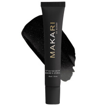 Balsamo labbra al burro Makari Black Lip Butter, idratante ultra-nutriente per labbra secche e screpolate, gusto nero, formula leggera e non gras