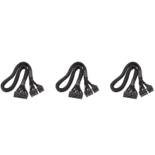 3X 14+10Pin to 24 Pin ATX Power Supply Cable 20+4 PC PSU Motherboard for AX1500I AX1200I AX860I AX760I