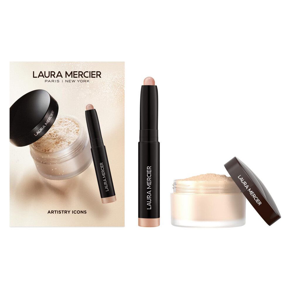Mini Setting Powder and Caviar Stick Duo  Rosegold