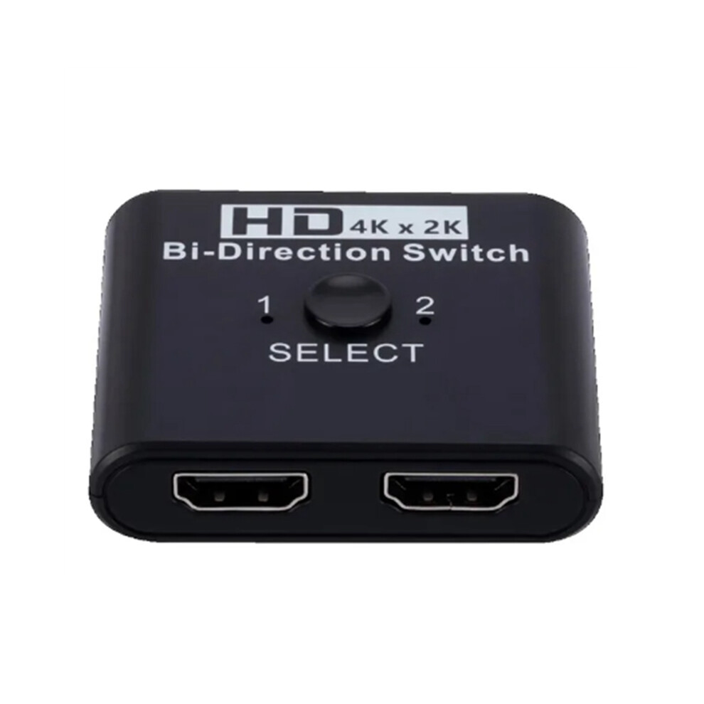4K X 2K -Compatible Switch Bi-Direction 2 Ports Splitter For Laptop Pc /4 Tv Box Adapter(A) 4853284790671