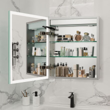600x700mm Illuminated LED Lighted Mirror Bathroom Cabinet