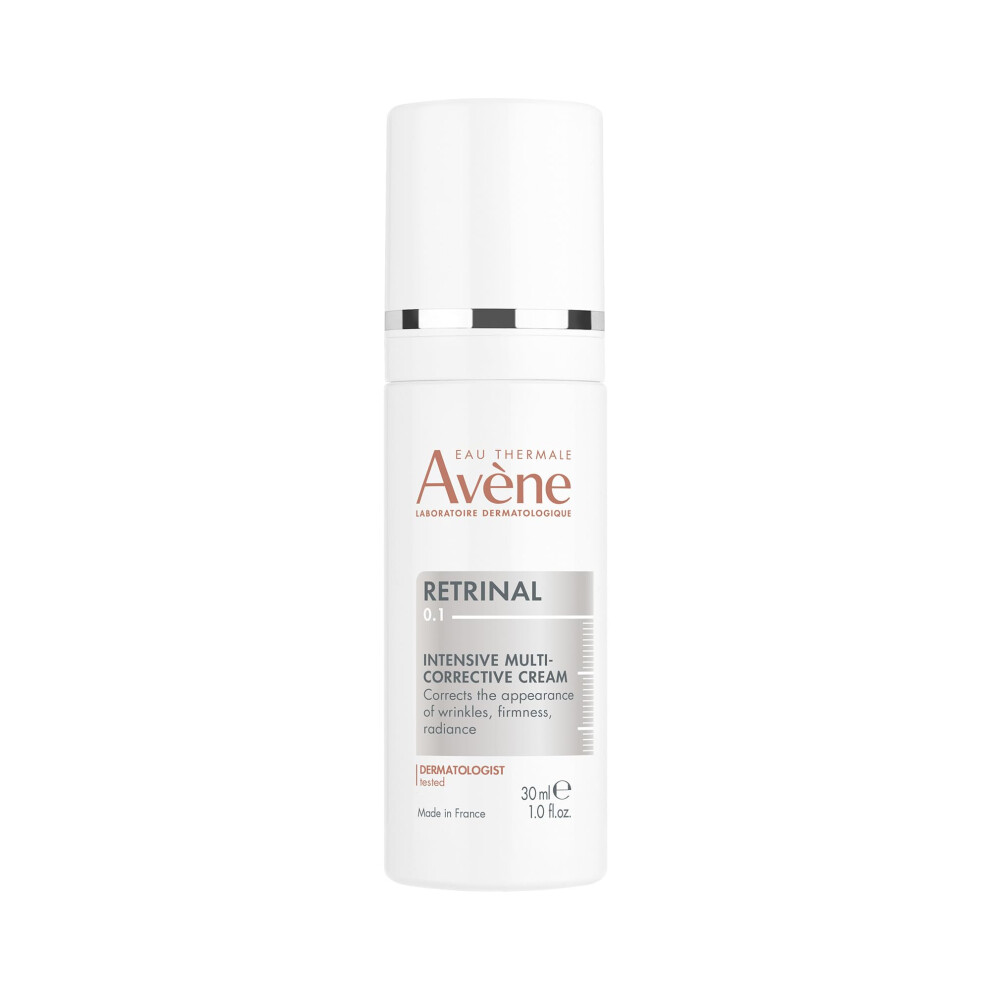 Avne Retrinal 0.1% Intensive Multi-Corrective Cream  anti-aging facial cream powered by retinaldehyde  1 Fl Oz