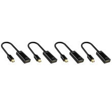 4X Mini Display Port to Adapter DP Cable for 2 Converter Air 13 Pro 4
