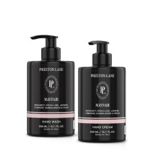 Preston Lane H?nds?t Duftende H?ndvask & H?ndcreme Duo Hydrating & Nourishing Mayfair 10,1 Oz hver